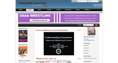 Desktop Screenshot of osaawrestling.arbitersports.com