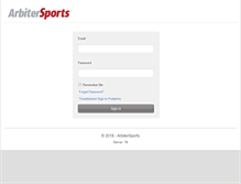Tablet Screenshot of osaavolleyball.arbitersports.com