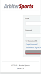 Mobile Screenshot of ighsau.arbitersports.com