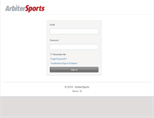 Tablet Screenshot of nfhs-baseball.arbitersports.com