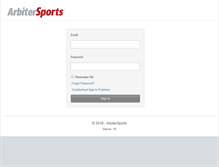 Tablet Screenshot of ncaawbb.arbitersports.com