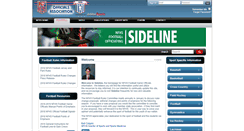 Desktop Screenshot of nfhs-football.arbitersports.com