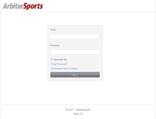 Tablet Screenshot of 1002.arbitersports.com