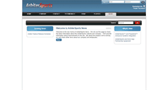 Desktop Screenshot of news.arbitersports.com